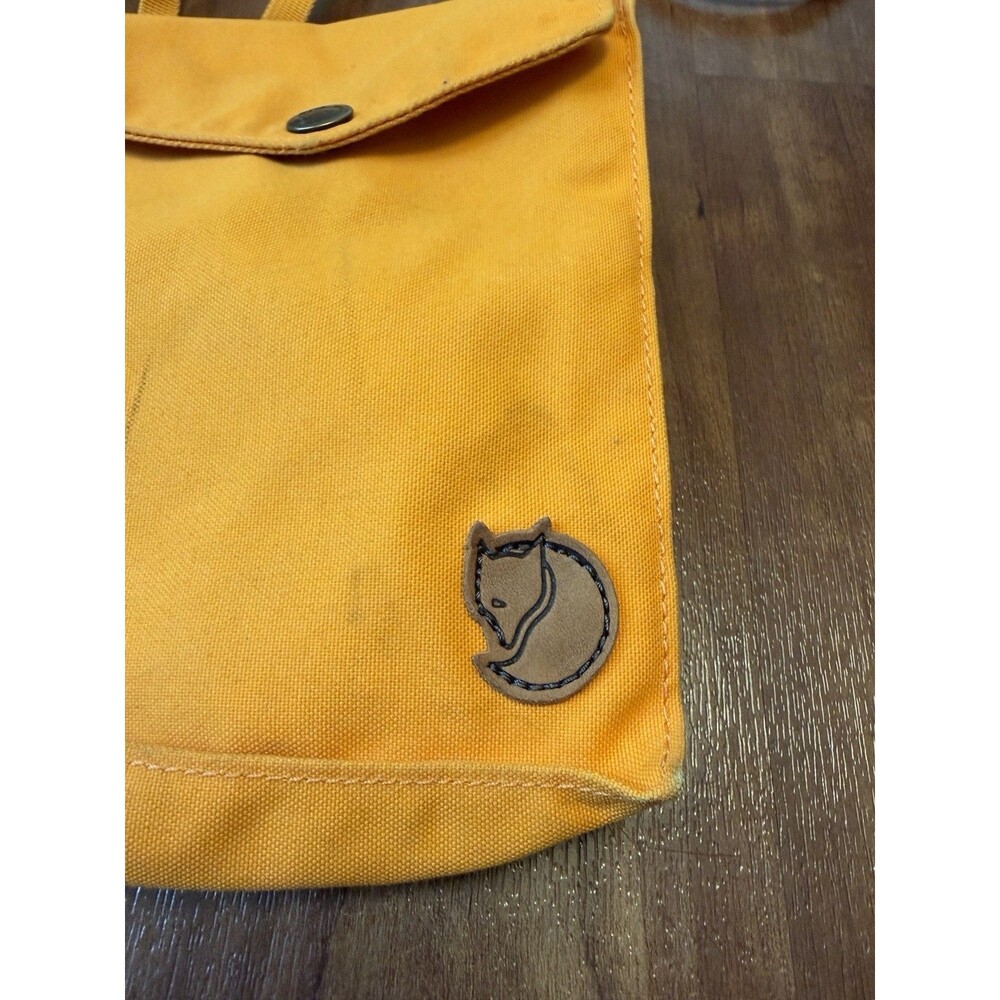 FJALLRAVEN G-1000 Canvas Greenland Pocket Crossbody Shoulder Bag 7x5 Yellow - Picture 3 of 8